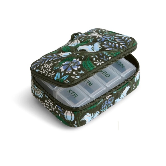 Vera Bradley Handbags - Vera Bradley Cotton Essential Travel Pill Case in Echanted Woodland Print. New